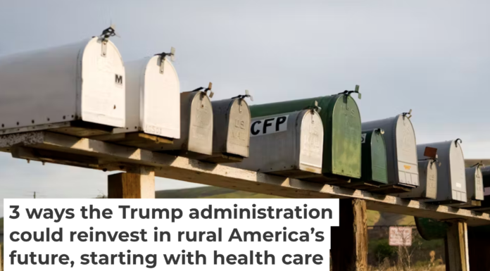 Rural America can be idyllic, but many communities still need support. Mint Images via Getty Images